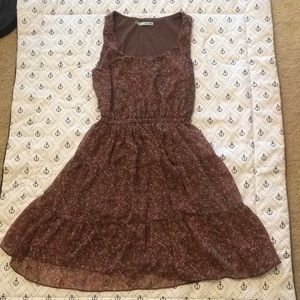 Maurice’s summer dress Small brown floral